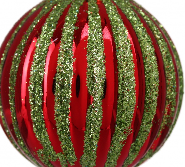 Набір ялинкових куль Арлекін колір в асортименті d 40 мм 12 шт./уп.