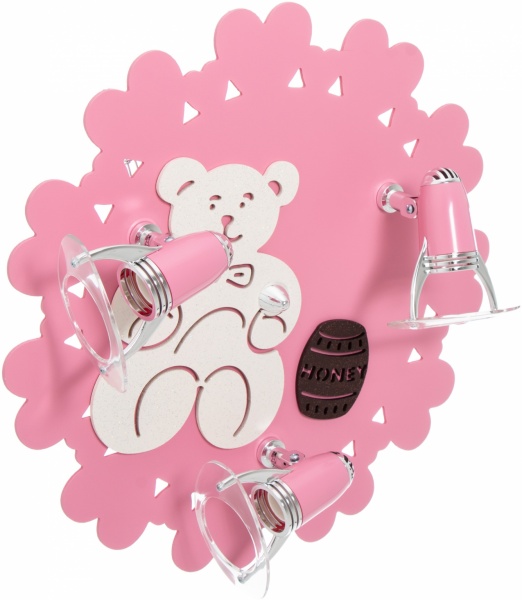 Спот Nowodvorski HONEY III R50 3x40 Вт E14 рожевий 3661 