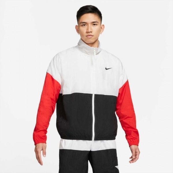Джемпер Nike NK JKT STARTING FIVE CW7348-101 р. XL білий