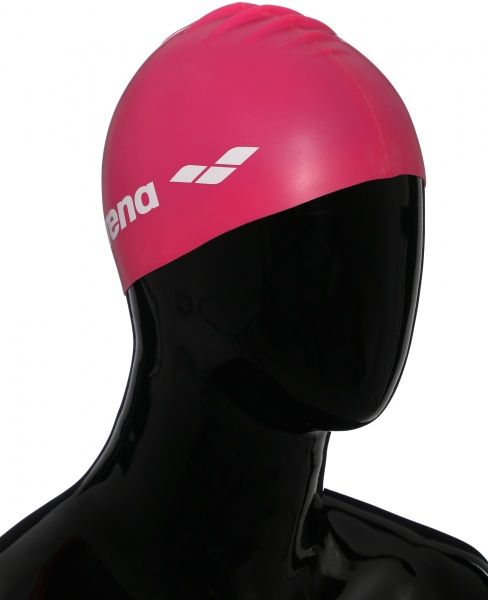 Шапочка для плавання Arena Plain Moulded Silicone Junior 91670-91 one size фуксія