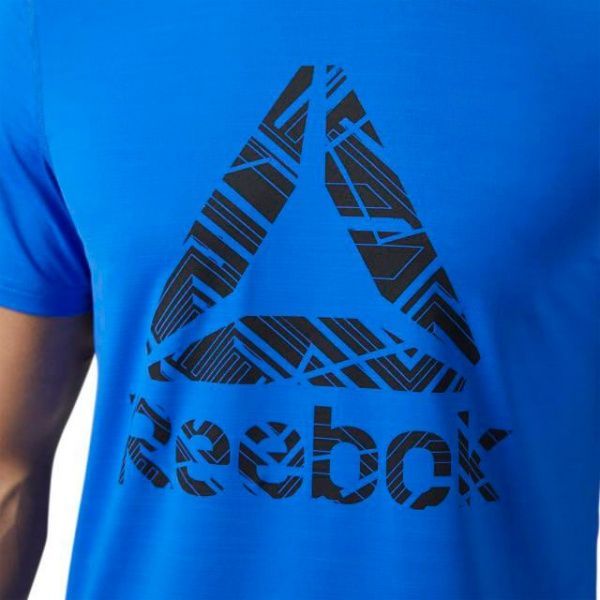 Футболка Reebok Workout Ready ACTIVCHILL Graphic BQ3855 XL синий