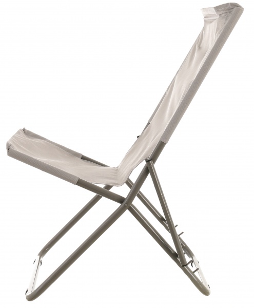 Кресло-шезлонг UBC Group раскладной серый 52x107 см 