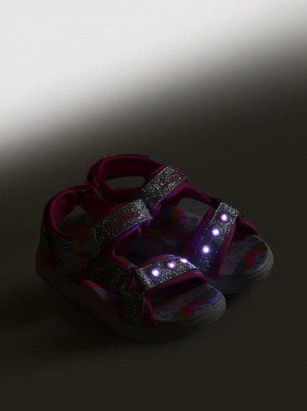 Сандалі Skechers 314885L PKMT р.33,5 сріблястий