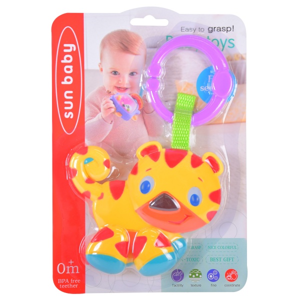 Іграшка-брязкальце підвісне Тигреня 588-11