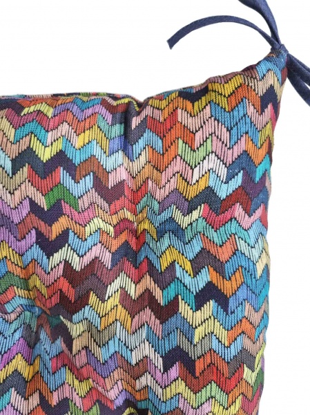 Подушка на стул MixPrint 504 зигзаг Прованс