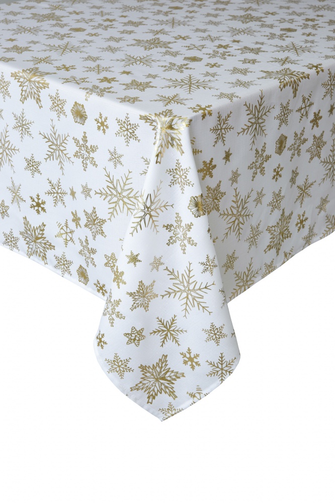 Скатерть Polar 140x220 см белый Luna