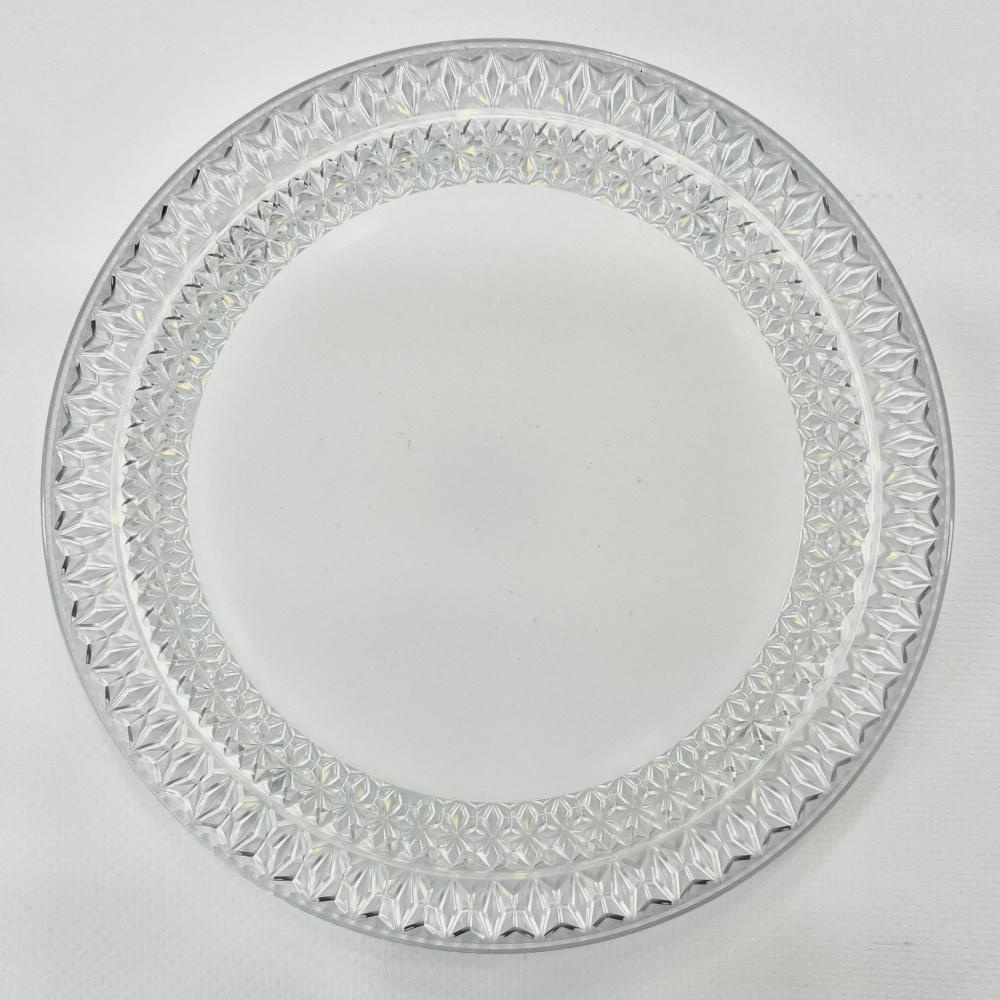 Світильник світлодіодний Sensio 24 Вт білий/прозорий 5000 К MIYA 24W R