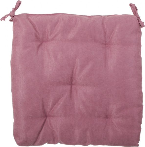 Подушка на стілець Велмарт 40х40х3 см каштан