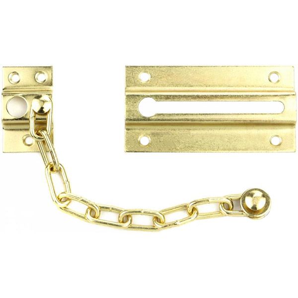Дверная цепочка №489 47005 200 мм золотистая 