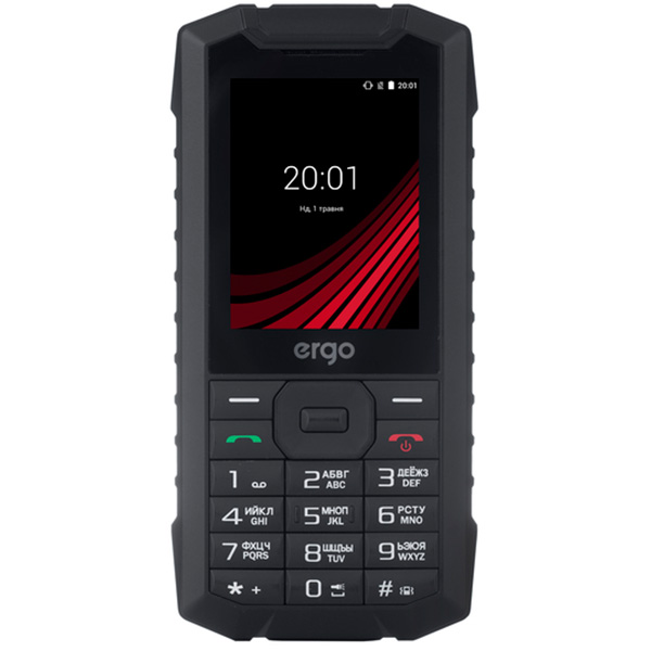 Мобільний телефон Ergo F245 Strength Dual Sim black