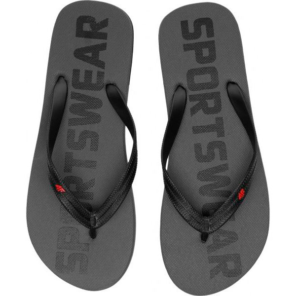 В'єтнамки 4F H4L21-KLM006-23S р. 45 темно-сірий