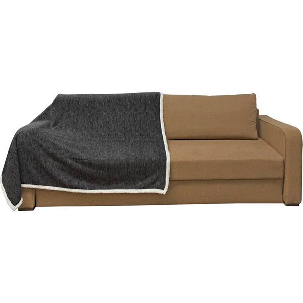 Плед La Nuit модерн темно-серый 160x200 см