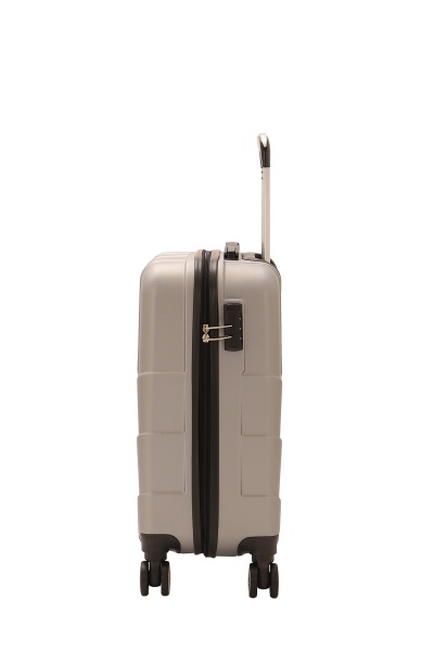 Чемодан 42 л серый MCS V358 на 4 колесах S 20