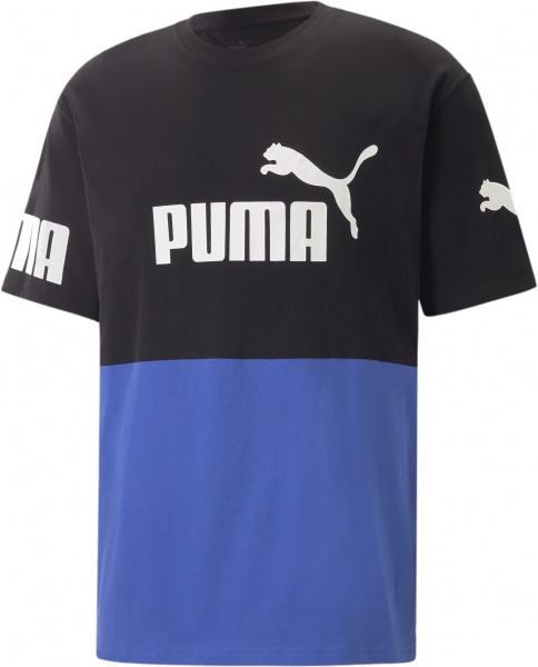 Футболка Puma POWER COLORBLOCK TEE 67332192 р.L синий