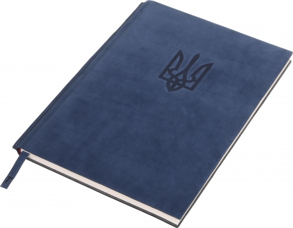 Дневник недатированный Тризуб джинс ТЕКО A4 Е 060-04.62-310840