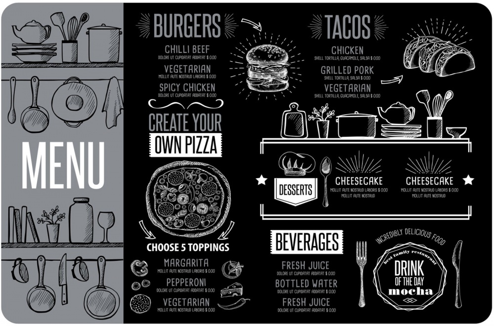 Коврик для сервировки Flamberg Silver 43,5х28,5 см