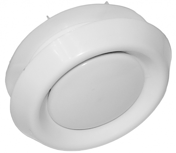 Рамка вентиляційна (анемостат) VP 150 мм пластик білий 