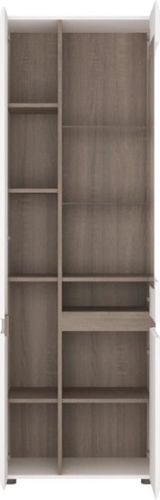 Витрина Meble Wojcik LINATE 01 3D-1S LTV-03 (P) трюфель 