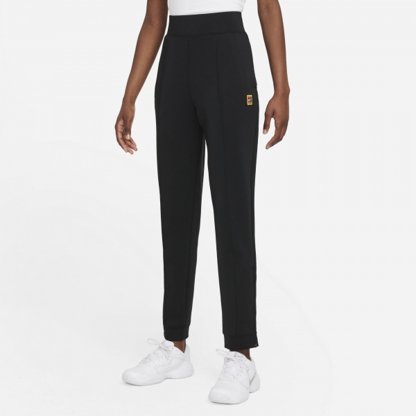Брюки Nike W NKCT DF HERITAGE KNIT PANT DA4722-010 р. S черный