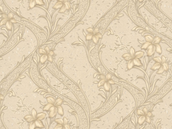 Шпалери вінілові на флізеліновій основі Слов'янські шпалери Le Grand platinum Харіс 8616-01 1,06x10,05 м 