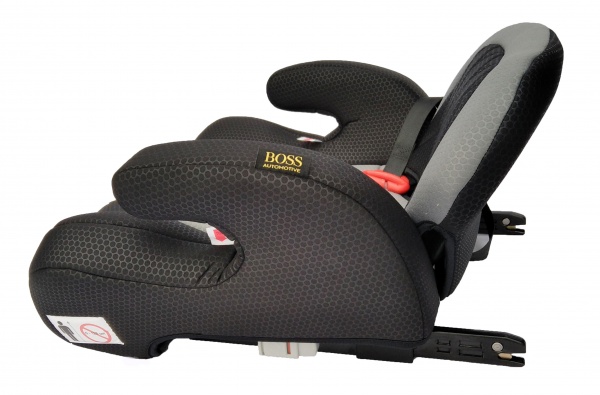 Автокрісло BABY CAR SEAT HB608 зі спинкою black/grey