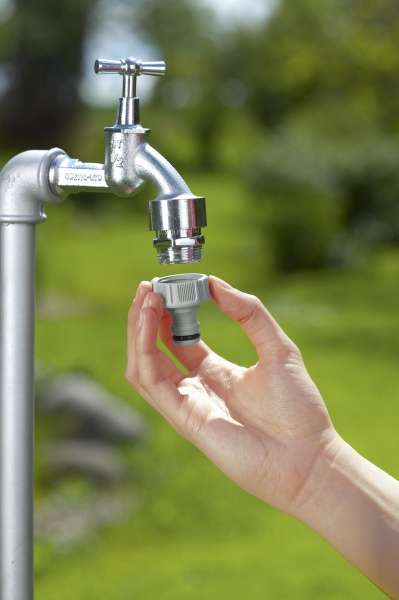 Штуцер Gardena різьбовий пластиковий 26,5 мм (3/4