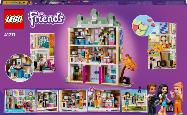 Конструктор LEGO Friends Художня школа Емми 41711