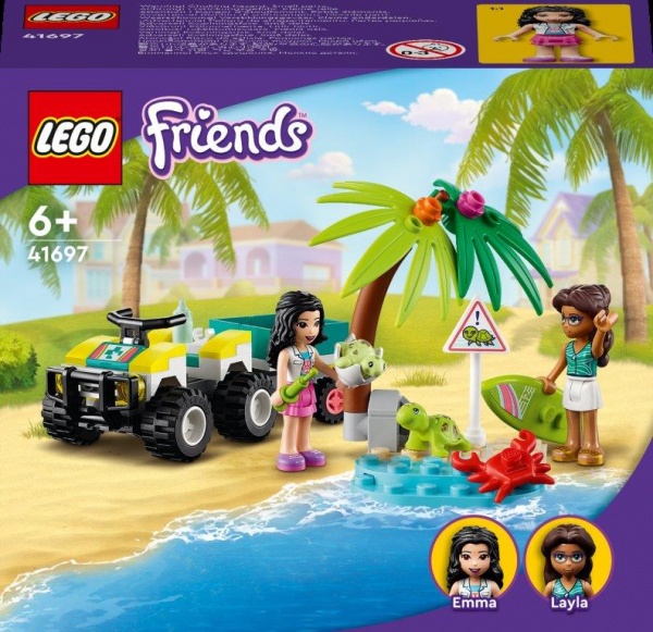 Конструктор LEGO Friends автомобіль захисту черепах 41697