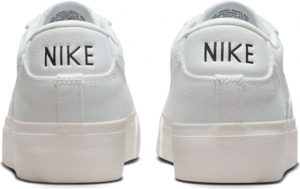 Кроссовки Nike W BLAZER LOW PLATFORM CNVS DV7475-100 р.39 белый