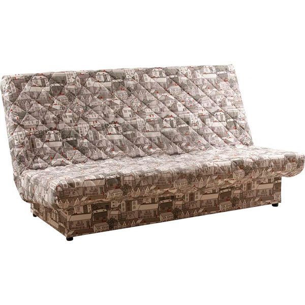 Диван прямий AMF Art Metal Furniture Ньюс з 2 подушками бежево-сірий 1930x950x950 мм