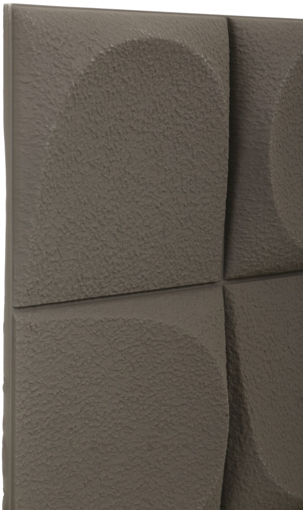 3D-панель з ПВХ Квадрати 60x120x2,5 cм коричневий E003-4