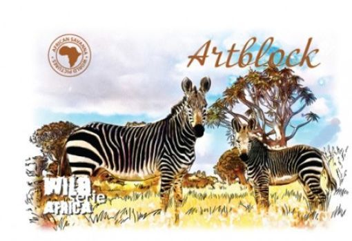 Альбом для рисования на скобе 24 листов АА4224 GRAFIKA