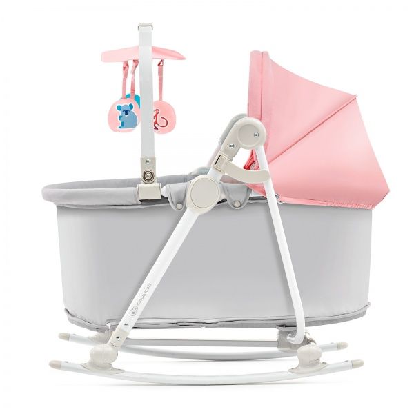 Шезлонг Kinderkraft гойдалка 5 в 1 Unimo рожевий KKBUNIMPNK0000