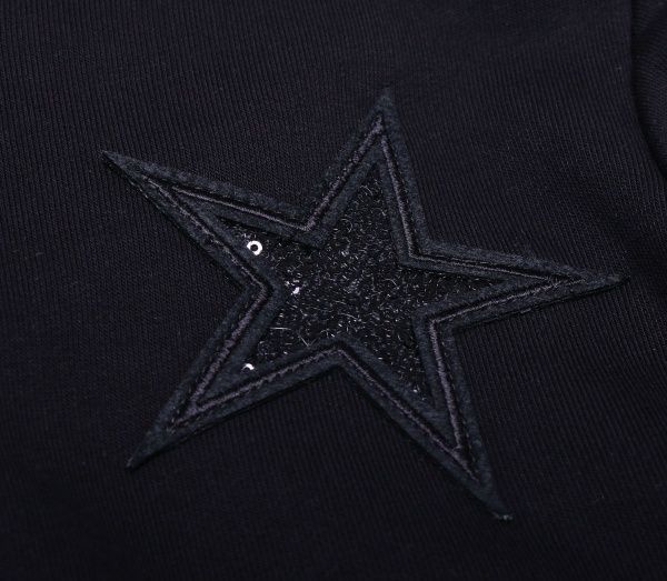 Туника для девочек Sasha р.134 черный 4493 