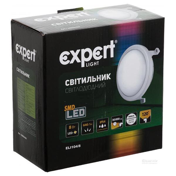 Светильник LED Expert Light I LED ELI104/8 8 Вт 4000К IP54