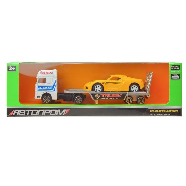 Автомодель Автопром 4 вида в ассортименте 1:50 7413