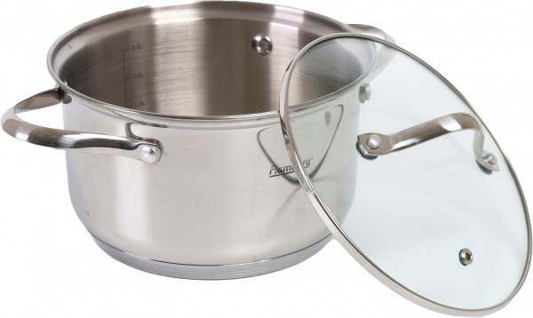 Кастрюля Tradition 2,5 л со стеклянной крышкой Flamberg