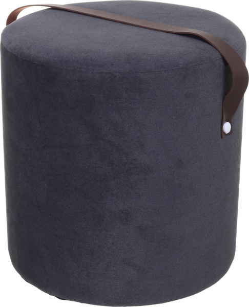 Пуф Малага з ремнем 310х320 мм сірий 