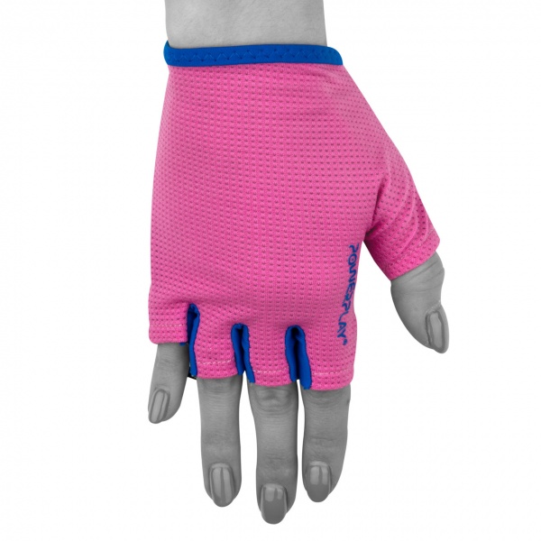 Перчатки для фитнеса PowerPlay 3418 р. M синий 