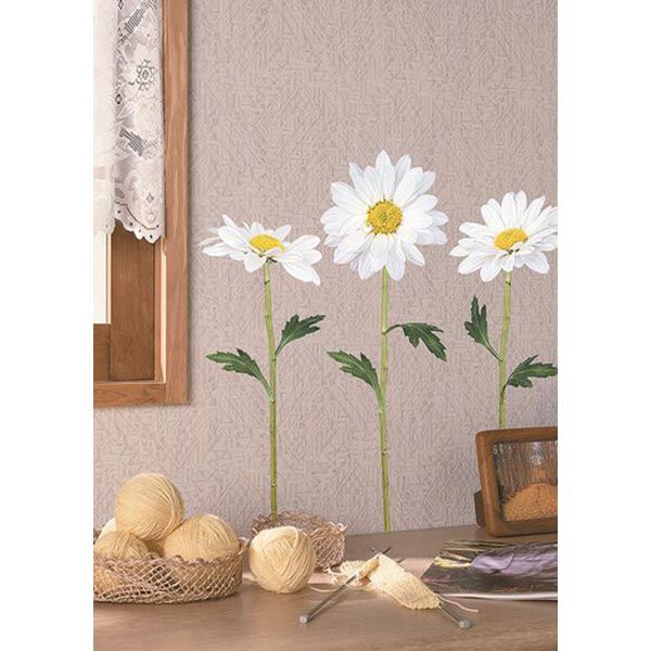 Декоративная наклейка Ромашки