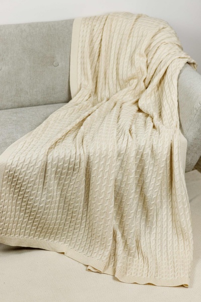 Плед Sweet home 130x170 см крем