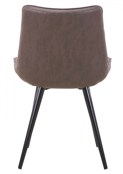 Стул Купер DC-83020 шоколадный / черный