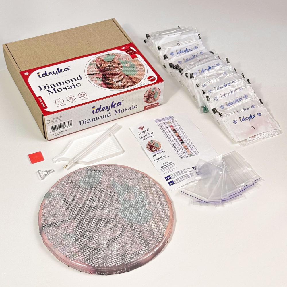 Алмазная мозаика AM-R7924 Идейка