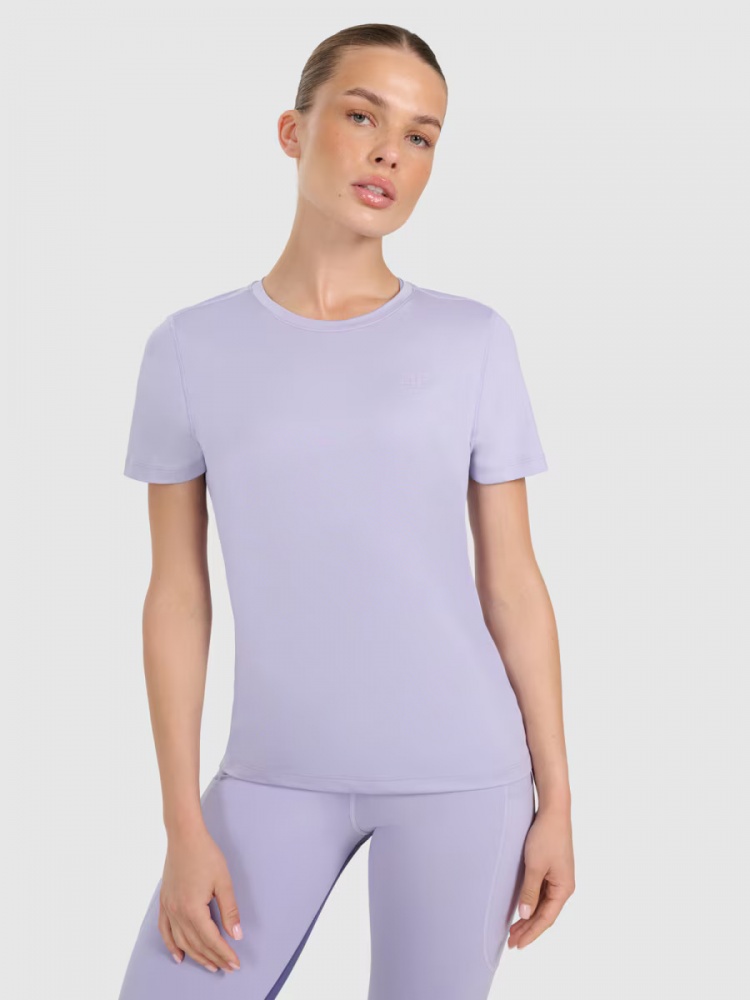 Футболка 4F TSHIRT FNK F1516 4FWAW25TFTSF1516-34S р.S голубой