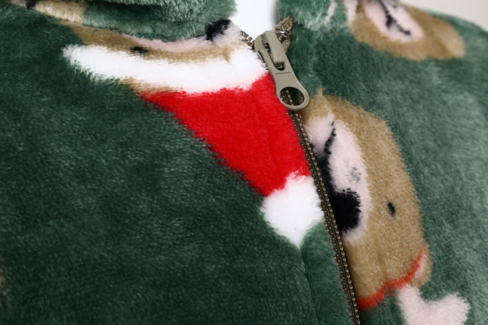 Кигуруми-пижама для девочек/для мальчиков HW принт Олени р.122-128 разноцветный 0349