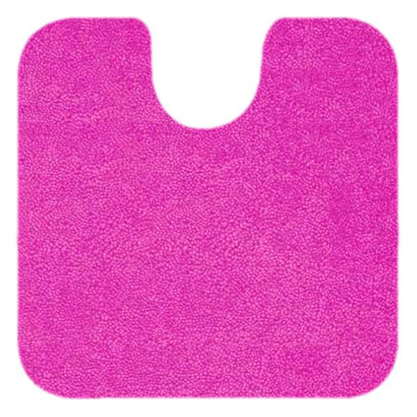 Коврик для туалета Spirella Highland 55х55 см темно-розовый