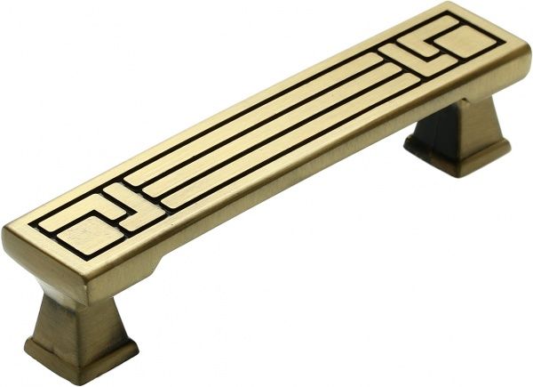 Ручка-скоба 96 мм античная бронза Kerron RS-027-96 BA