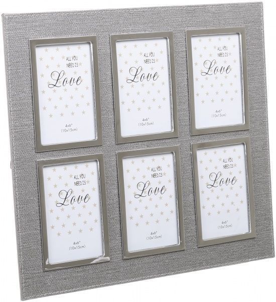 Коллаж Классика 10x15 см серый 