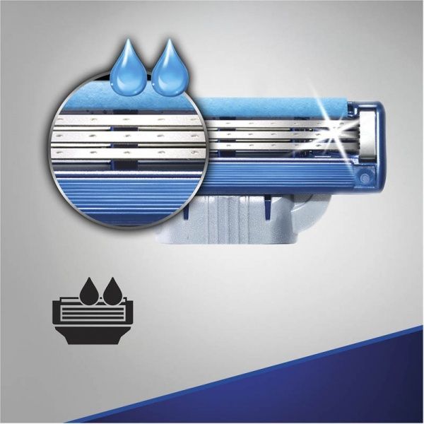 Сменный картридж Gillette Mach 3 Turbo 8 шт.