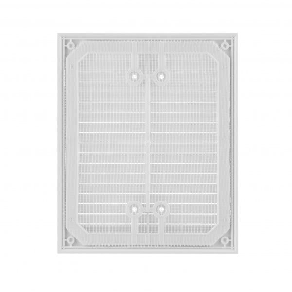 Решетка для вентиляции MiniMax с сеткой против насекомых 215 х 175 мм (1152) пластик белый 